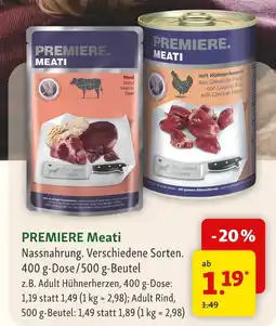 Fressnapf Premiere meati Angebot