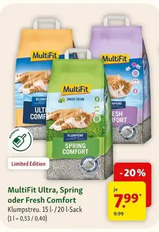 Fressnapf Multifit ultra comfort Angebot