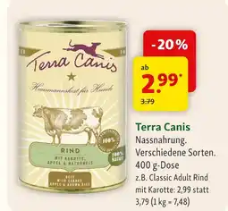 Fressnapf Terra canis nassnahrung Angebot