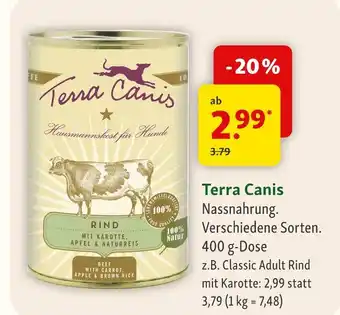 Fressnapf Terra canis nassnahrung Angebot