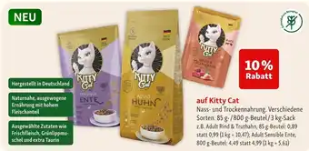 Fressnapf Kitty cat adult rind & truthahn Angebot