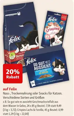 Fressnapf Felix 20% rabatt auf felix Angebot