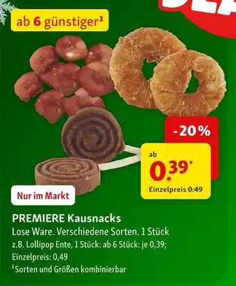 Fressnapf Premiere kausnacks Angebot