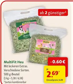 Fressnapf Multifit heu Angebot