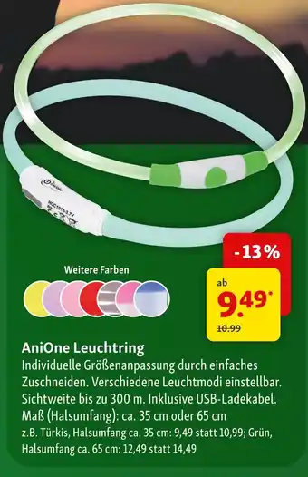 Fressnapf Anione leuchtring Angebot