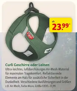 Fressnapf Curli geschirre oder leinen Angebot