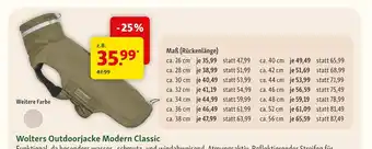 Fressnapf Wolters outdoorjacke modern classic Angebot
