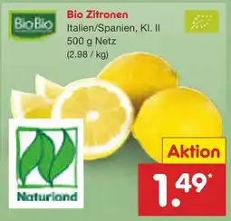 Netto Marken-Discount Biobio bio zitronen Angebot