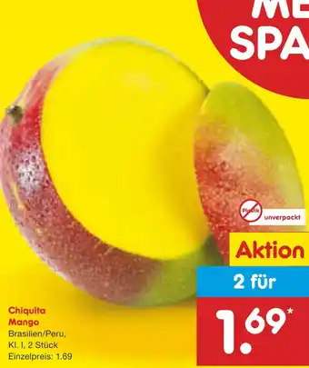 Netto Marken-Discount Chiquita mango Angebot
