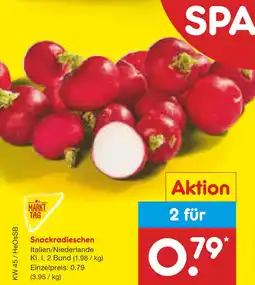 Netto Marken-Discount Markttag snackradieschen Angebot