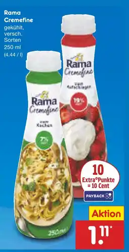 Netto Marken-Discount Rama cremfine zum kochen Angebot