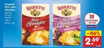 Netto Marken-Discount Rougette grill- oder ofenkäse Angebot