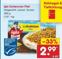 Netto Marken-Discount Iglo schlemmer filet Angebot
