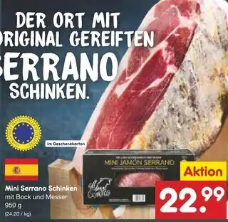Netto Marken-Discount Mini serrano schinken Angebot