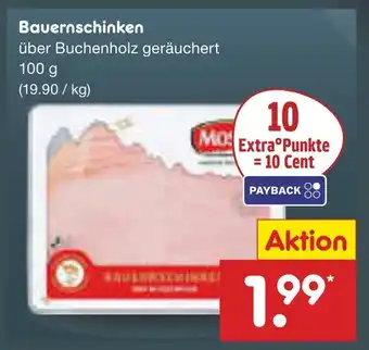 Netto Marken-Discount Bauernschinken Angebot