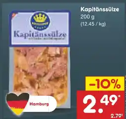 Netto Marken-Discount Kapitänssülze Angebot