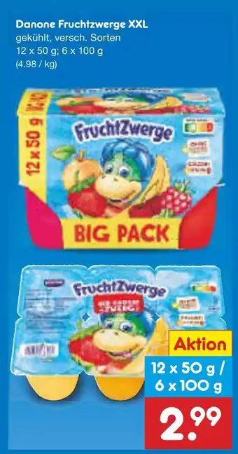 Netto Marken-Discount Danone fruchtzwerge xxl Angebot