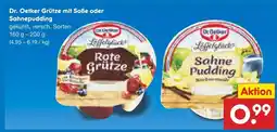 Netto Marken-Discount Dr. oetker grütze mit soße Angebot