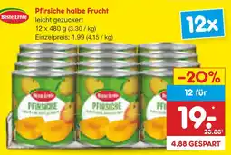 Netto Marken-Discount Beste ernte pfirsiche halbe frucht Angebot