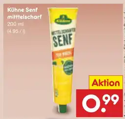 Netto Marken-Discount Kühne senf mittelscharf Angebot