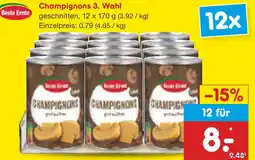 Netto Marken-Discount Beste ernte champignons 3. wahl Angebot