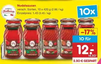 Netto Marken-Discount Nudelsaucen Angebot