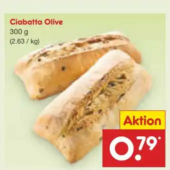 Netto Marken-Discount Ciabatta olive Angebot