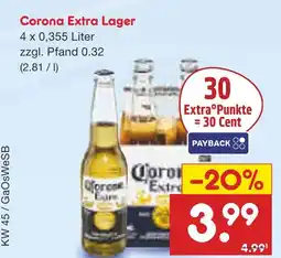 Netto Marken-Discount Corona extra lager Angebot