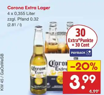 Netto Marken-Discount Corona extra lager Angebot