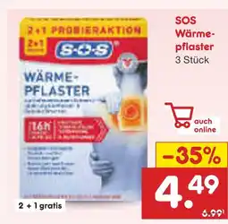 Netto Marken-Discount Sos wärmepflaster Angebot