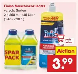 Netto Marken-Discount Finish maschinenzusätze Angebot