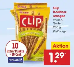 Netto Marken-Discount Clip knabberstangen Angebot