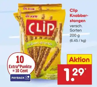 Netto Marken-Discount Clip knabberstangen Angebot