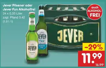 Netto Marken-Discount Jever pilsener Angebot