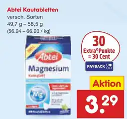 Netto Marken-Discount Abtei kautabletten Angebot