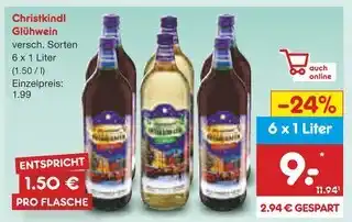 Netto Marken-Discount Christkindl glühwein Angebot