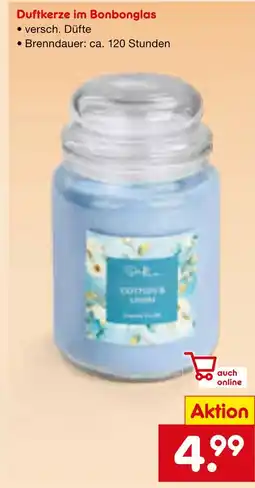Netto Marken-Discount Duftkerze im bonbonglas Angebot