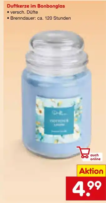 Netto Marken-Discount Duftkerze im bonbonglas Angebot