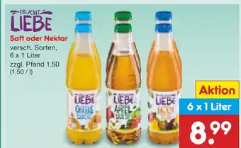 Netto Marken-Discount Frucht liebe saft orange Angebot