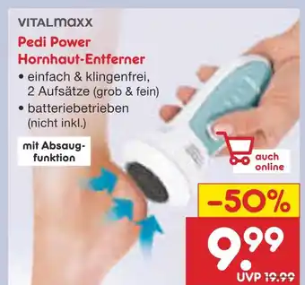 Netto Marken-Discount Vitalmaxx pedi power hornhaut-entferner Angebot