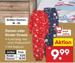Netto Marken-Discount Damen onesie Angebot