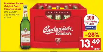 Netto Marken-Discount Budweiser budvar original czech imported lager Angebot