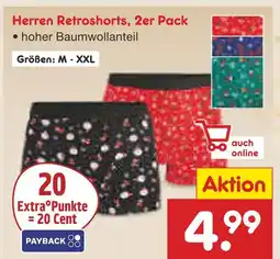 Netto Marken-Discount Herren retroshorts Angebot