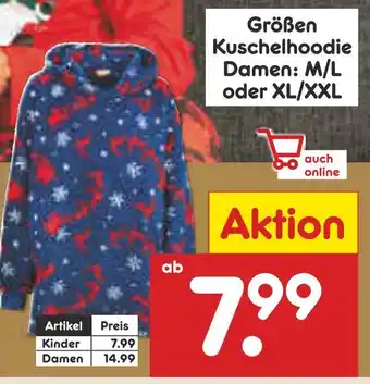 Netto Marken-Discount Kuschelhoodie kinder Angebot
