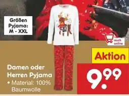 Netto Marken-Discount Damen pyjama Angebot