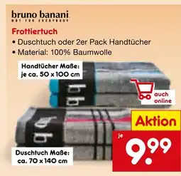 Netto Marken-Discount Bruno banani frottiertuch Angebot