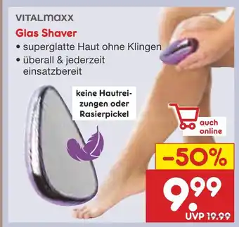 Netto Marken-Discount Vitalmaxx glas shaver Angebot