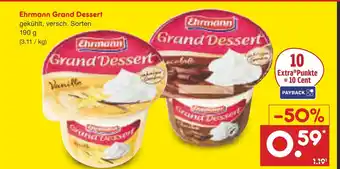 Netto Marken-Discount Ehrmann grand dessert vanilla Angebot