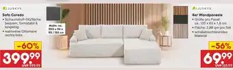 Netto Marken-Discount Juskys sofa coredo Angebot