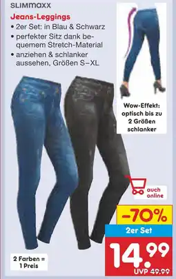 Netto Marken-Discount Slimmaxx jeans-leggings Angebot